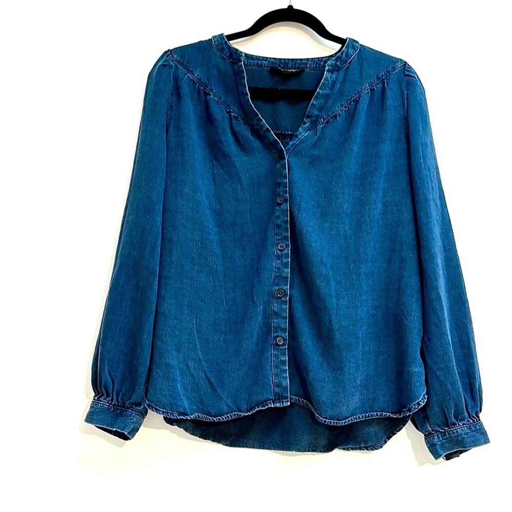 Banana Republic Jean Button Up